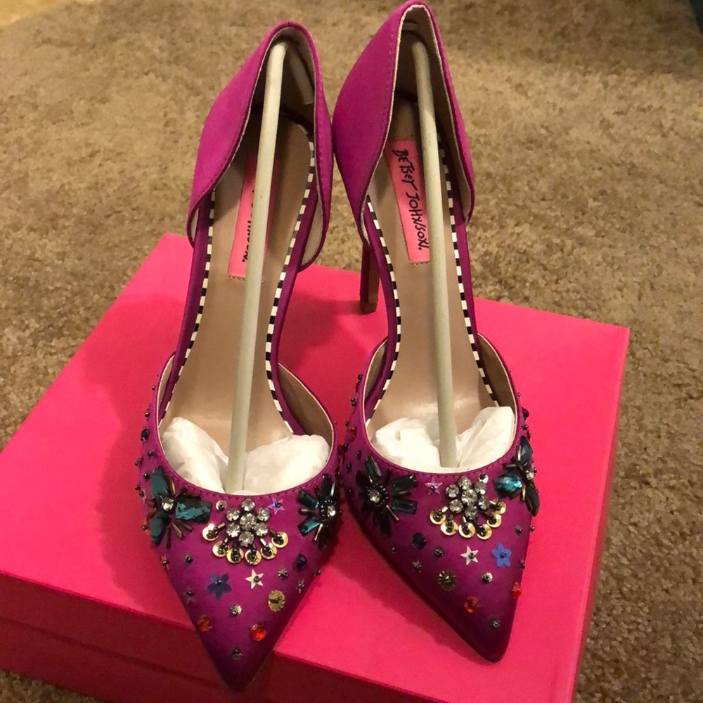 Betsey Johnson Mayson heels.